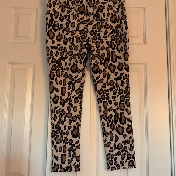 NWT Chico’s So Slimming Animal Print Ankle Pants Size 0 - Picture 2 of 2